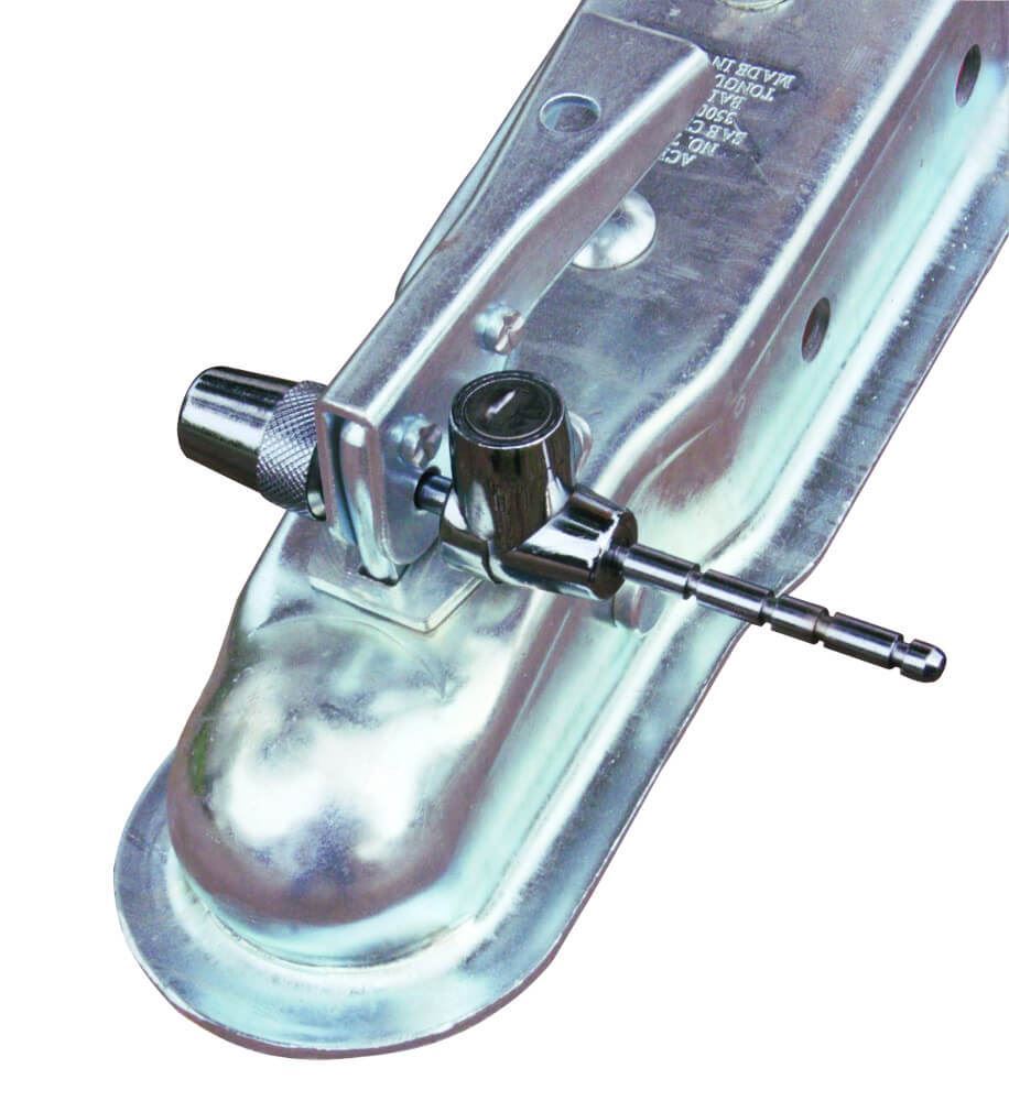 Trailer Stainless Steel Coupler Lock 7/8" 21/2" 31/2" Spans Trimax