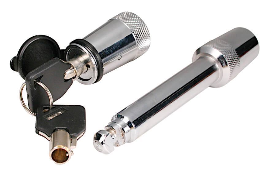 Trailer Universal Receiver Lock & Stainless Steel Sleeve, Trimax TS32