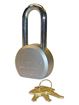 Hardened 64mm Solid Steel Padlock, 2.25" x 11mm Shackle, Trimax TPL2251L