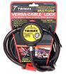 Multi-Use Versa Cable Lock, 6 ft Long x 10mm Cable, Trimax VMAX6