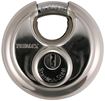 Stainless Steel 70mm Round Disc Padlock, 10mm Shackle, Trimax TRP170