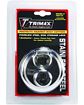 Stainless Steel 70mm Round Disc Padlock, 10mm Shackle, Trimax TRP170