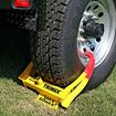 Deluxe Universal Chock Lock Dual Action Wheel Lock, Trimax TCL75