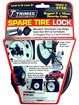 Trimaflex Spare Tire Cable Lock, Round Key, 36" x 12mm, Trimax ST30