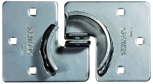 Solid Steel "Hockey Puck" Internal Shackle Trailer Hasp, Trimax THSP2C