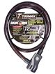 Alarmed Lock & Quadra-Braid Cable 72'' x 25mm, Trimax TAL2572