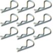 Steel Cotter Hair Pin 0.15" x 2.75" 10 Pack, Pivot Point HAIR-10