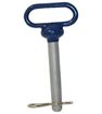 Trailer Hitch Pin 1/2" x 4" Poly Coated Handle, Buyers 66101