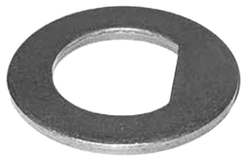 Trailer Axle Spindle Washer, "D" Shape, Martin Wheel SW3