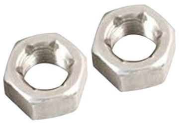 C.E. Smith 10864 fluted shackle bolt nut, 9/16 inch-18 NF
