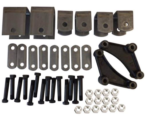 Trailer Complete Tandem Axle Kit (Long), Reliable EK2-D103