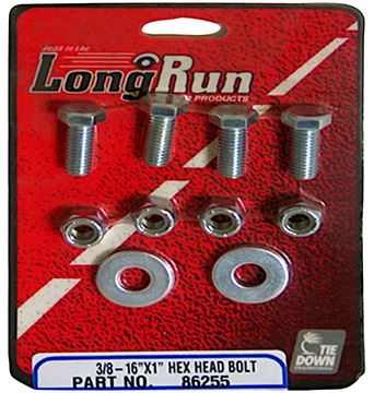 Trailer Axle Hex Head Bolts Package, Tie Down Eng 86256