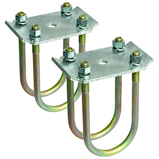 CE Smith Axle Tie Plate Kit - Complete Kit For 1-3/4 Round Axle With U-Bolts & Hardware