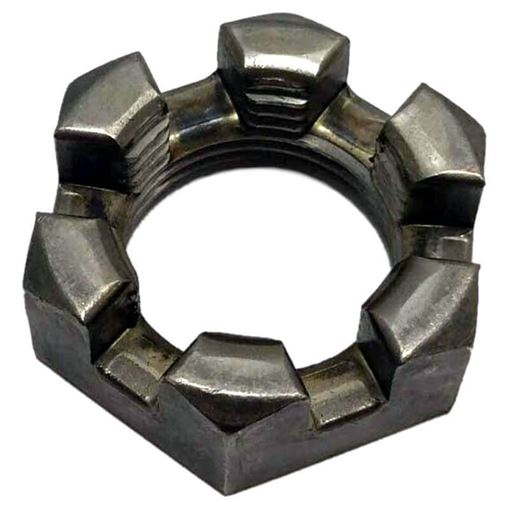 Trailer Axle 1" Slotted Hex Nut, CE Smith 11065