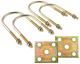 Trailer Tie Plate U-Bolt Kit for 2.375" Round Axle, Reliable 3003
