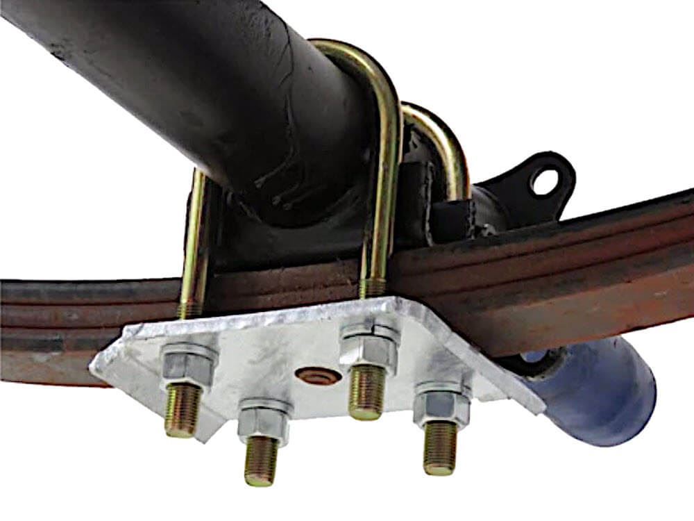 Trailer Tie Plate UBolt Kit for 3" Round Axle Reliable UBKR372