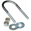 Trailer Axle Round U-Bolt Kit, 1.75" by 4.8", Tie Down Eng LR86216