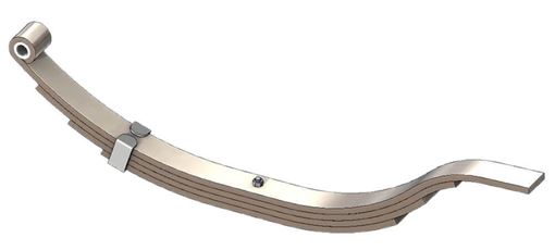 Axle Slipper Spring, 1830 lbs, 4 Leaf, 30" Length, UCF UNA-040