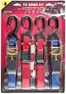 Tie Down Combo Pack, Ratchet & Cam Straps, Erickson 5606