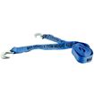 2" X 15' 8,500 lb. Industrial Grade Forged Hook Tow Strap, Blue, Erickson 34405