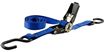 1" X 6' 2,000 Lb Polyester ATV/Motorcycle Ratchet Strap Blue 4pk, Erickson 05513