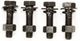 Hitch Mounting Bolt Kit, 4 Pack, Buyers Products 8520