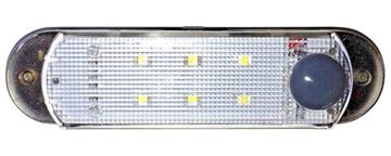 Surface Mount LED Battery Dome Light, 6 LEDs, ATC AT-LED-6VB