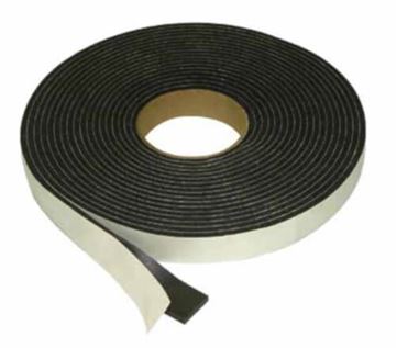 1.5" Foam Tape Seal on Paper for Truck Cap, Topper, 30' Roll | CTP150, TP150B