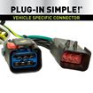 Plug-In Wiring Harness,  4-Pole Flat Trailer Connector, Hopkins 42235