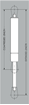 23.03" 45 lbs. Gas Prop Suspa C16-35459 C1635459