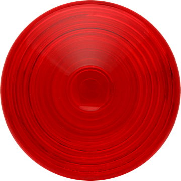 Optronics A-24RB red round replacement lens