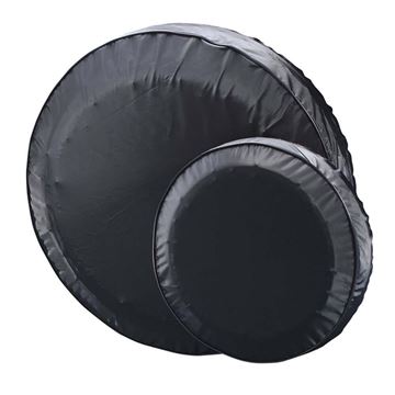 C.E. Smith spare tire cover in black vinyl, part 27410
