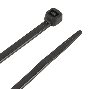 Performance Tool W2910 100 pc. 8 in. black cable ties