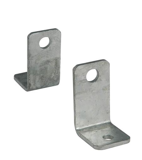 C.E. Smith 10211G galvanized roller 'L' bracket pair