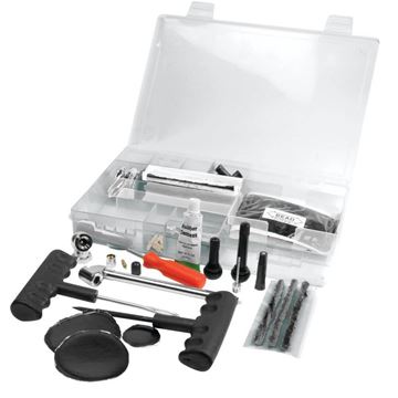 Performance Tool 60203 tire repair and maintenance kit contents