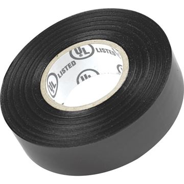 Performance Tool W501 3/4 in. x 30 ft black electrical tape roll
