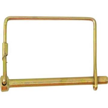 Buyers Products 66063 Snapper Pin, 1/4 in. x 2-1/2 in. Usable Length, Yellow Zinc Plated