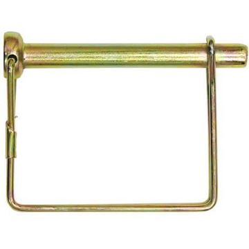 Buyers Products 66070 Snapper Pin, 1/4 in. x 3-1/2 in. Usable Length, Yellow Zinc Plated
