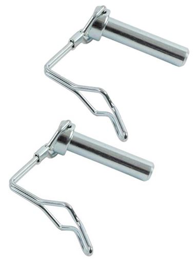 WARN 83603 pair of 3/8 in plow safety retaining pins with clips